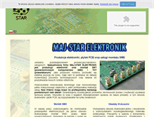 Tablet Screenshot of majstar.com.pl